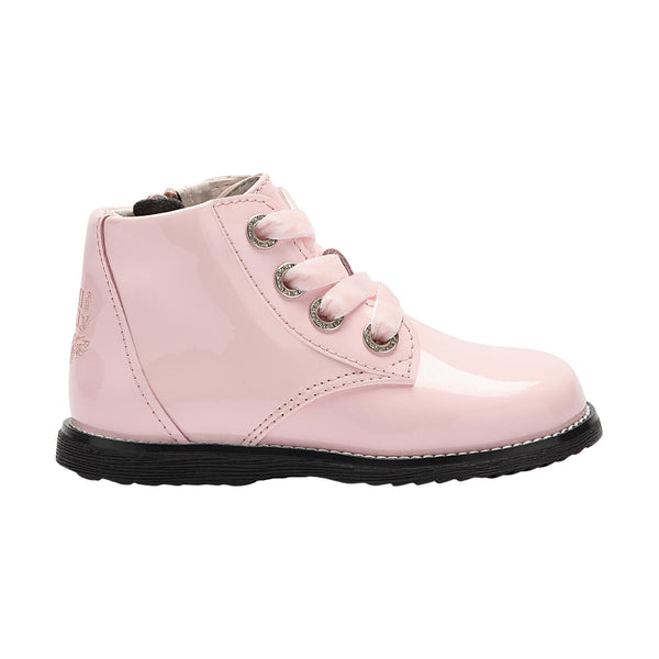 Lelli Kelly LK3310 (DC01) Camille Pink Patent Side Zip Baby Ankle - Main Image