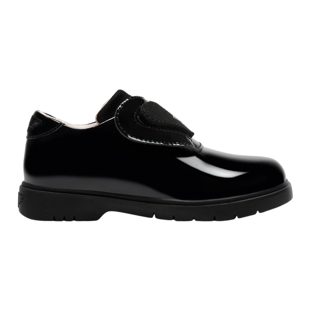 Lelli Kelly Eden Black Patent School Shoes LK8946 NE03
