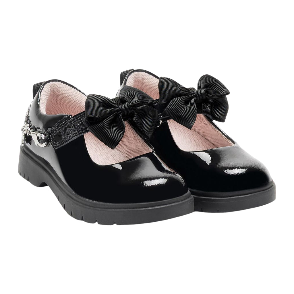 Lelli Kelly Isabella Black Patent School Shoes LK8993 NE03