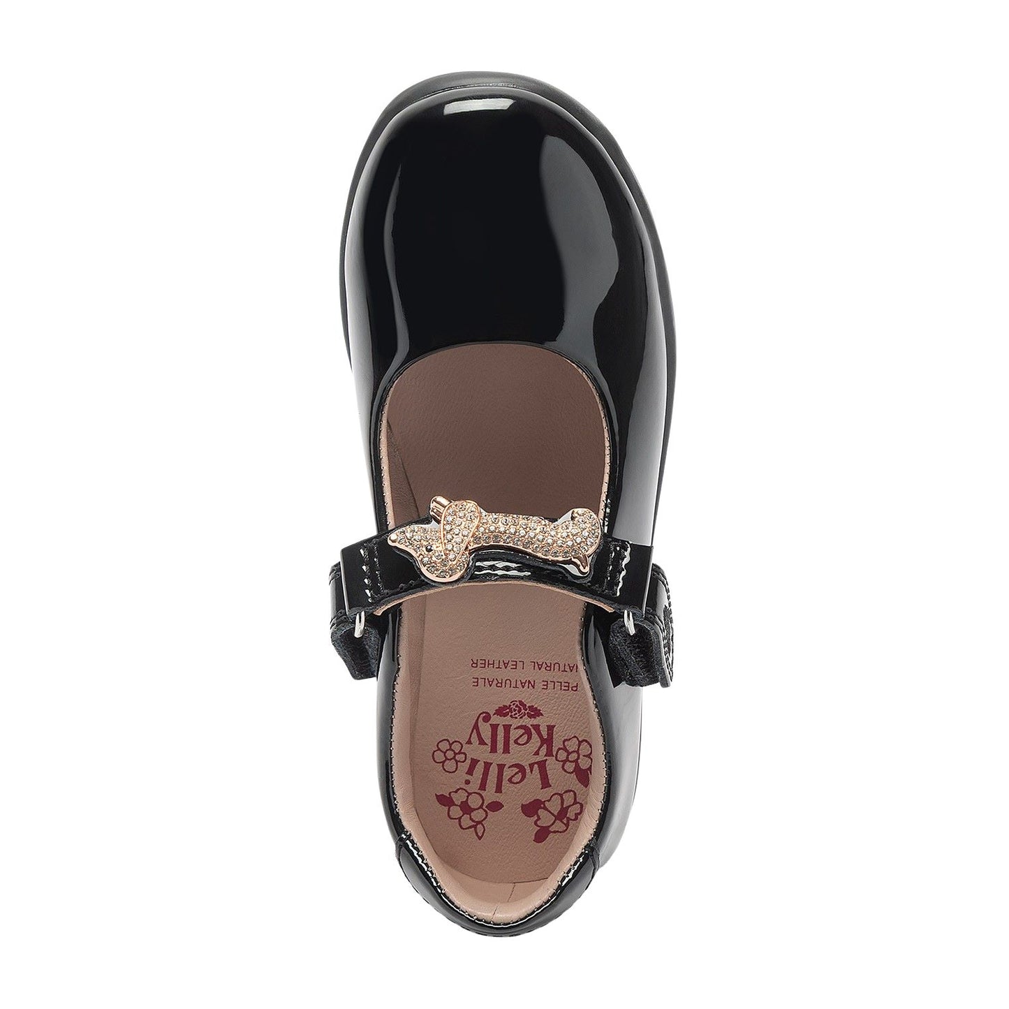 Lelli Kelly Taylor F Fit Patent School Shoes LKSI8466