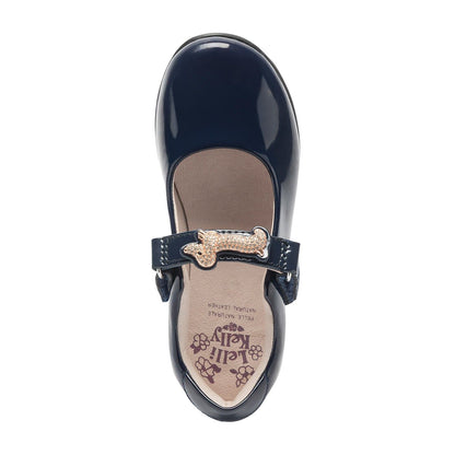Lelli Kelly Taylor F Fit Patent School Shoes LKSI8466