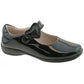 Lelli Kelly LK8500 (DB01) Colourissima Black Patent School Shoes F Fitting