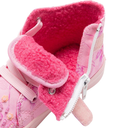 Lelli Kelly Brooke Pink Fantasy Baby Canvas Boots LKED3851 (R002) 5 UK 21 EU