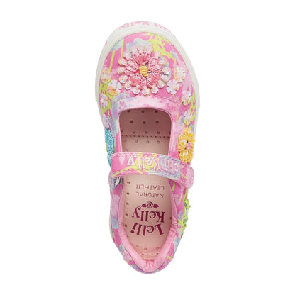 Lelli Kelly Girls LK4911 Eloise Canvas Dolly Shoes
