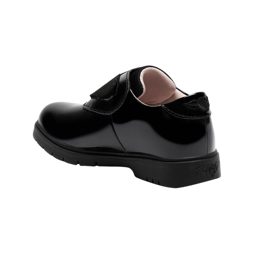 Lelli Kelly Eden Black Patent School Shoes LK8946 NE03