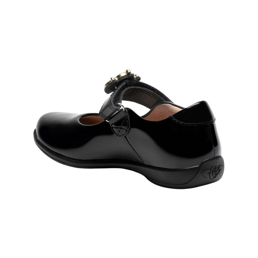 Lelli Kelly LK8472 NE03 Victoria 2 Black F Fit Patent School Shoes