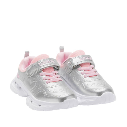 Lelli Kelly Marielle Silver Light Up Trainers LKAL5263