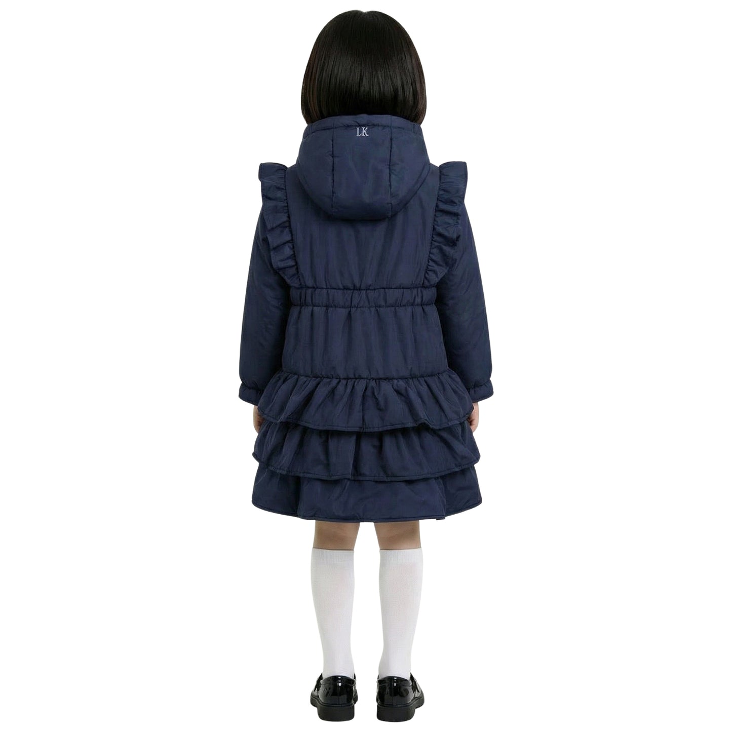 Lelli Kelly Bella Ruffled Hooded Shower Proof Coat