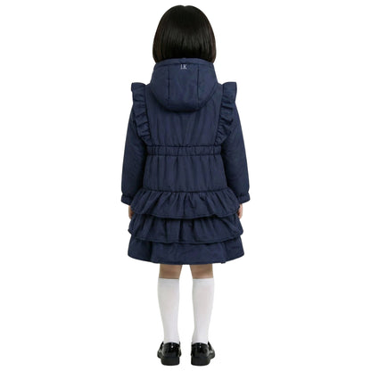 Lelli Kelly Bella Ruffled Hooded Shower Proof Coat