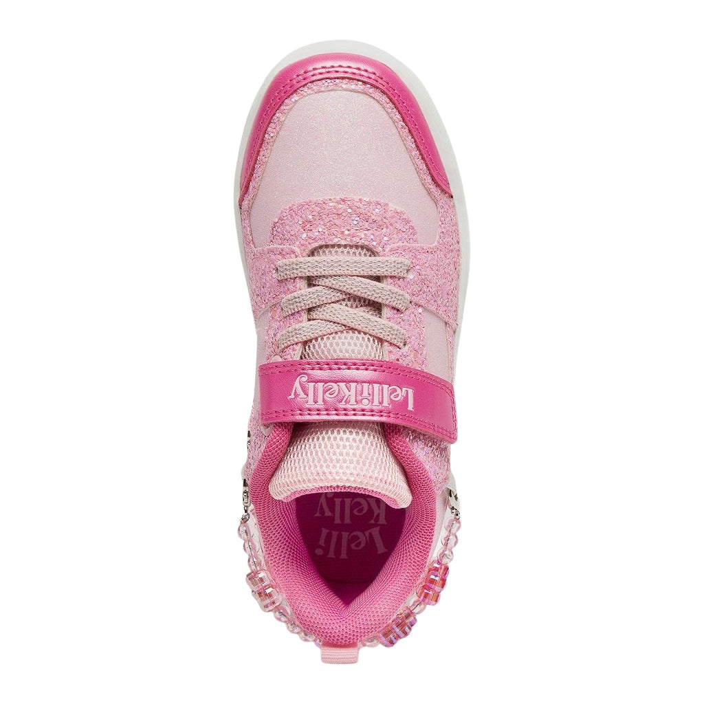 Lelli Kelly Girls Gioiello Multi Glitter Trainers LK4010