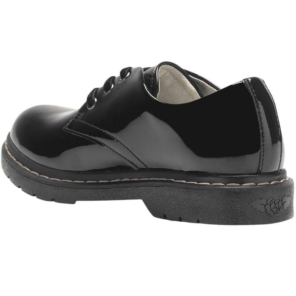Lelli Kelly LK8287 (DB01) Black Patent Rochelle School Shoes F Fitting
