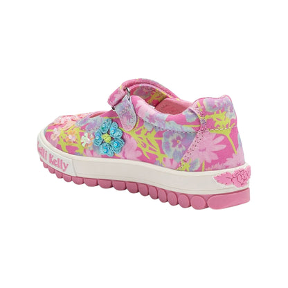 Lelli Kelly Girls LK4911 Eloise Canvas Dolly Shoes