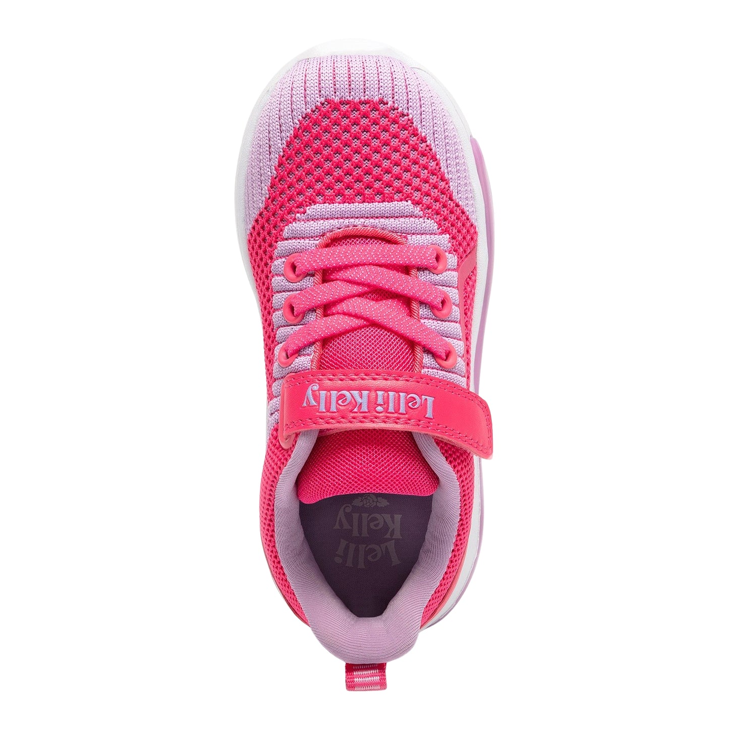 Lelli Kelly Annabel Pink Light Up Trainers LKAL2230