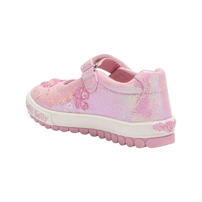 Lelli Kelly Emerald Glitter Dolly Shoes LK5420