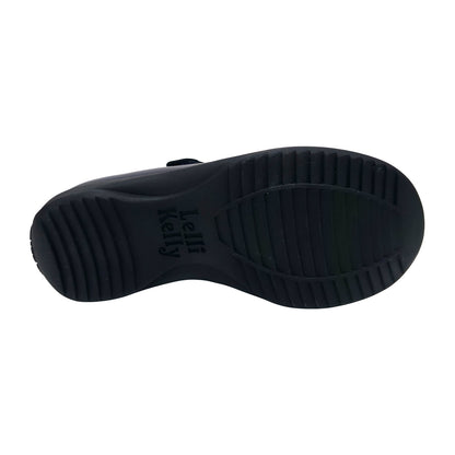 Lelli Kelly LK8218 (CE01) Navy Blue Leather Classic School Dolly Shoes F Width