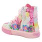 Lelli Kelly LK1002 (BX02) Unicorn Mid Multi Fantasia Pink Baseball Boots