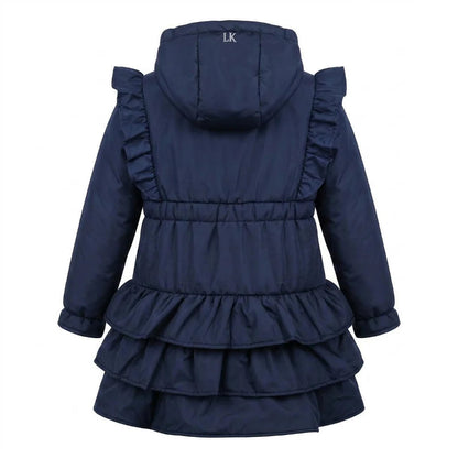 Lelli Kelly Bella Ruffled Hooded Shower Proof Coat