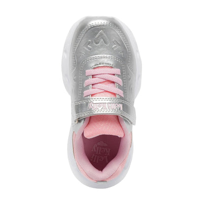 Lelli Kelly Marielle Silver Light Up Trainers LKAL5263