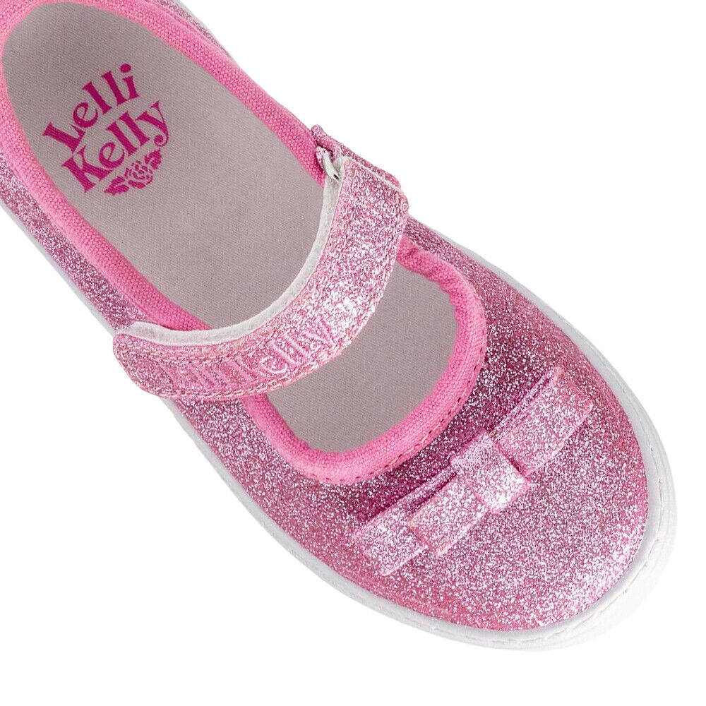 Lelli Kelly LK7310 (AN01) Sprint Fuxia Shimmer Dolly Shoes