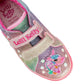 LK7077 (GX02) Treasure Multi Glitter Double Strap Adjustable Shoes