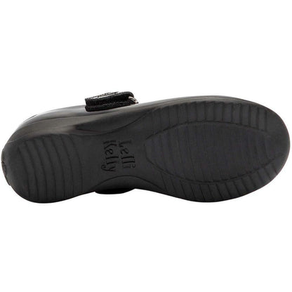 Lelli Kelly LK8144 (DB01) Brite Black Patent G Wide Fit School Shoes