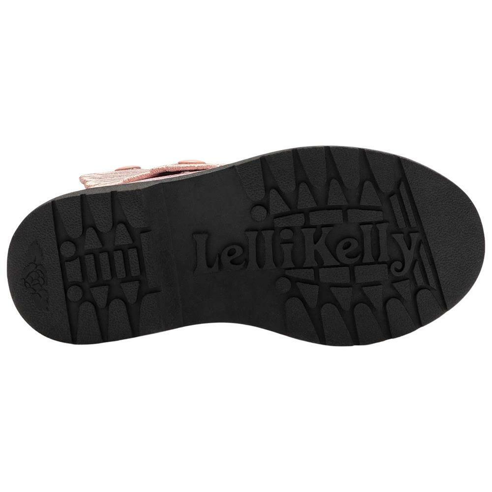 Lelli Kelly LK4544 (SC01) Ali Di Fata Rosa Glitter Wings Ankle Boot