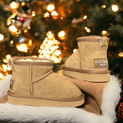 Lelli Kelly Giulia Warm Lined Brown Suede Ankle Boot LK2262 (EJ01) UK11.5/EU30