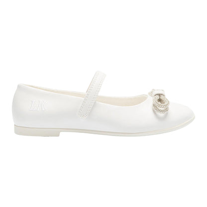 Lelli Kelly LK4102 (BI01) Serena Ballerina White Party Shoess