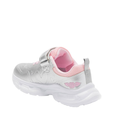 Lelli Kelly Marielle Silver Light Up Trainers LKAL5263