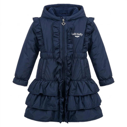 Lelli Kelly Bella Ruffled Hooded Shower Proof Coat