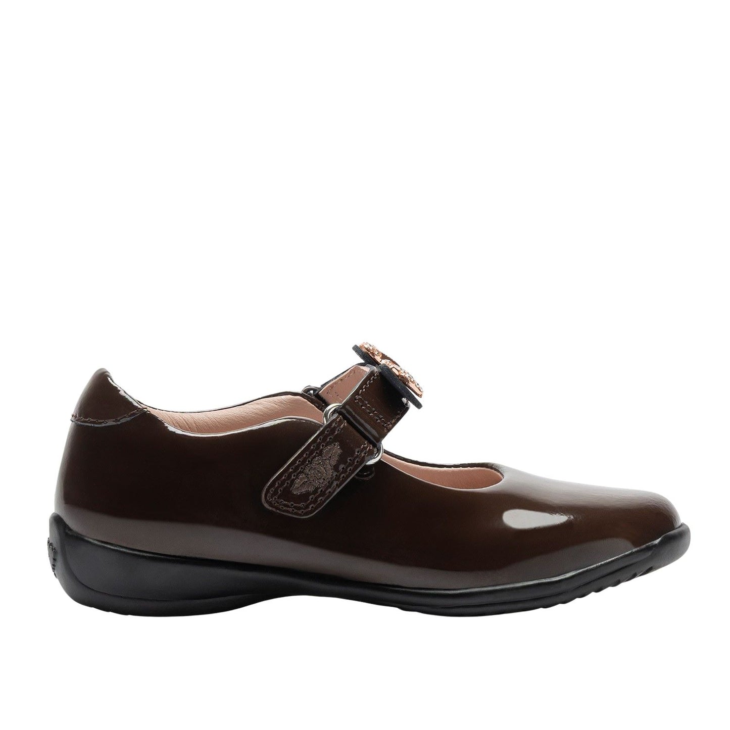Lelli Kelly Taylor F Fit Patent School Shoes LKSI8466