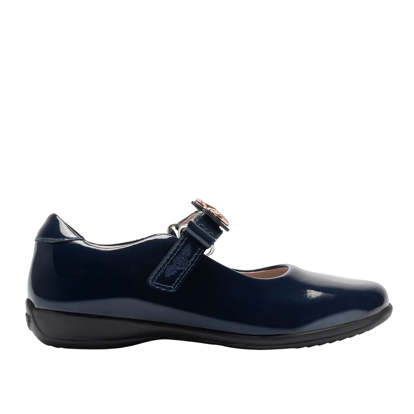 Lelli Kelly Taylor F Fit Patent School Shoes LKSI8466