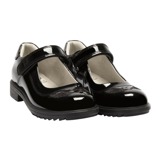 Lelli Kelly Black Patent Esme School Shoes LKSM8273 12 UK 31 EU