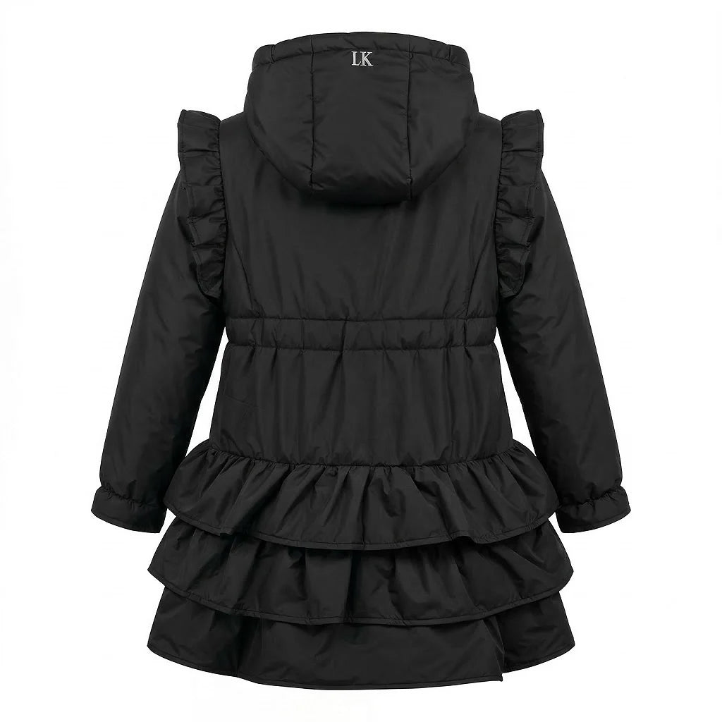 Lelli Kelly Bella Ruffled Hooded Shower Proof Coat