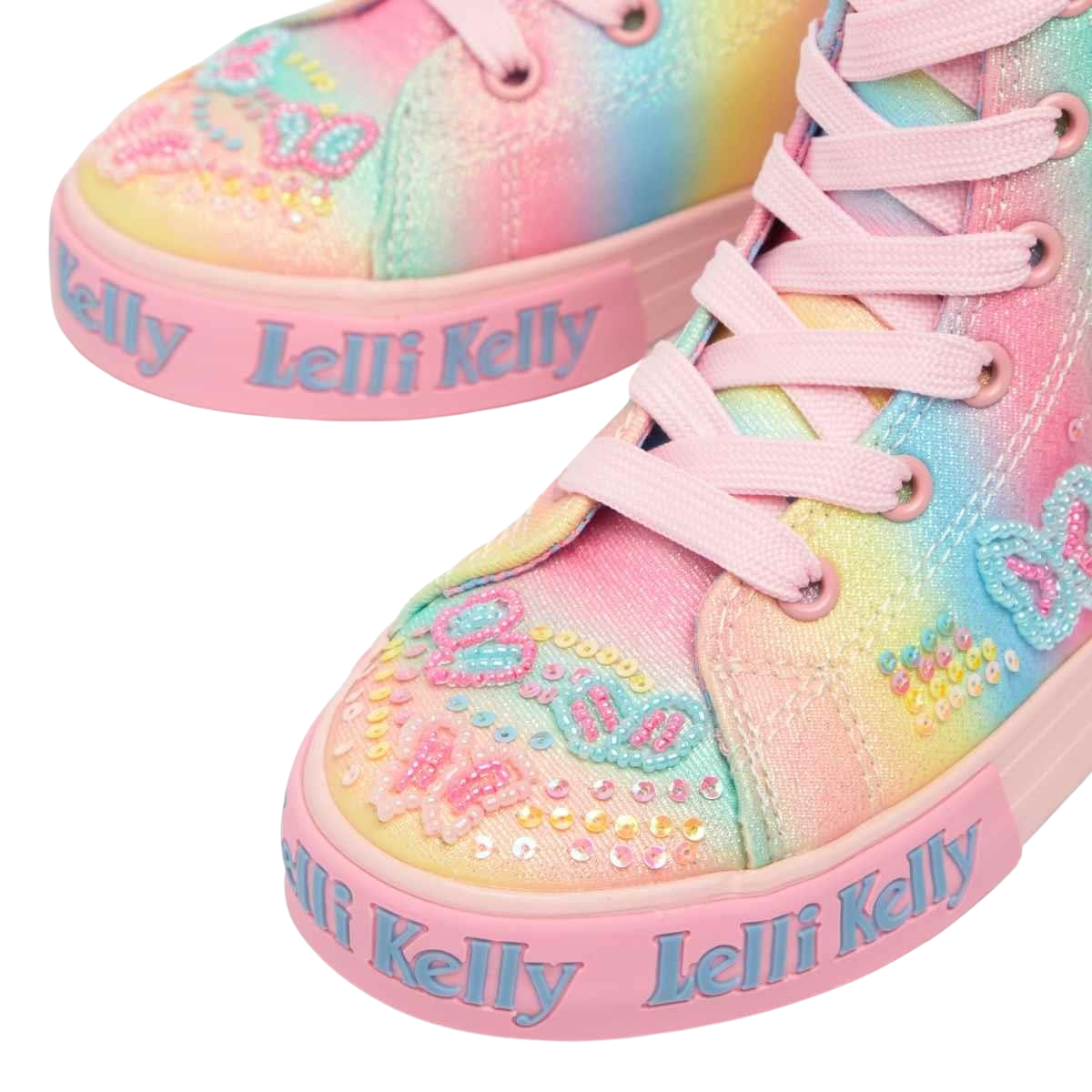 Lelli Kelly LK3471 (BX02) Myla Mid Multi Butterfly Baseball Boots