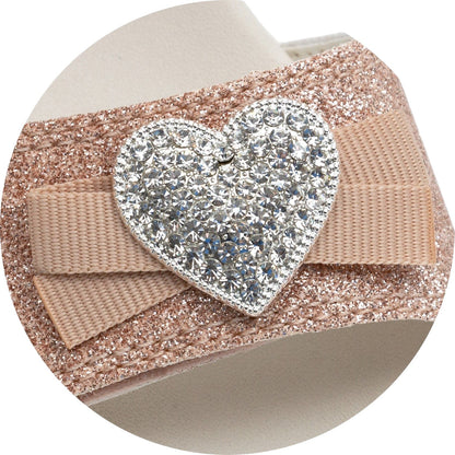 Lelli Kelly LK4864 (CI01) Zaira Cipria Glitter Adjustable Sandals