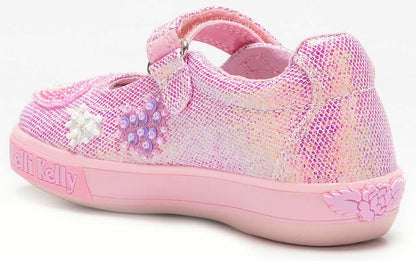 Lelli Kelly Cressida Hot Pink Glitter LKED2033 (GC63) Canvas Shoes UK1 EU 33