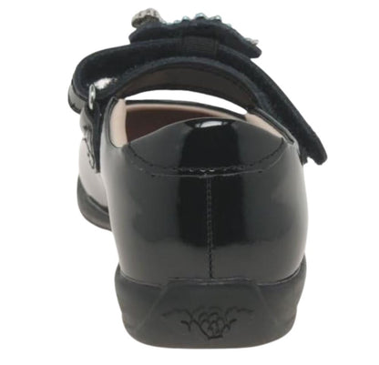 Lelli Kelly LK8117 Dino 2 Black Patent F Fitting School Shoes UK12 EU31