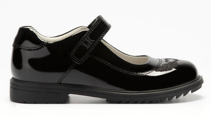 Lelli Kelly Black Patent Esme School Shoes LKSM8273 UK 12 EU 31