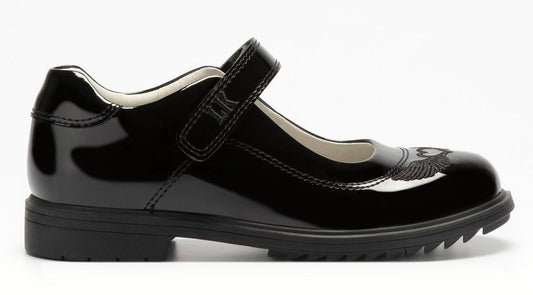 Lelli Kelly Black Patent Esme School Shoes LKSM8273 UK 12 EU 31