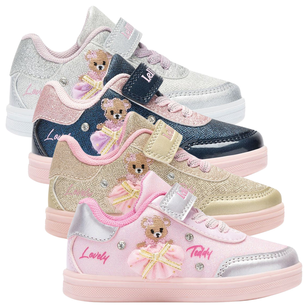 Lelli Kelly LKAA5709 Mille Stelle Girls Teddy Bear Trainers
