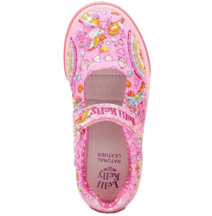 Lelli Kelly LK1050 (BC02) Pink Fantasy Dorothy Dolly Shoes