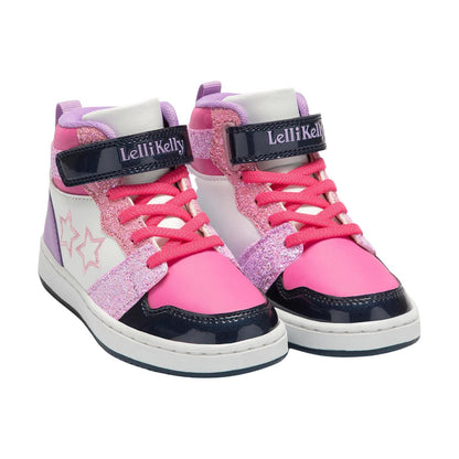 Lelli Kelly LK2016 (AX02) Anna Multi Retro Ankle Trainer Baseball Boots