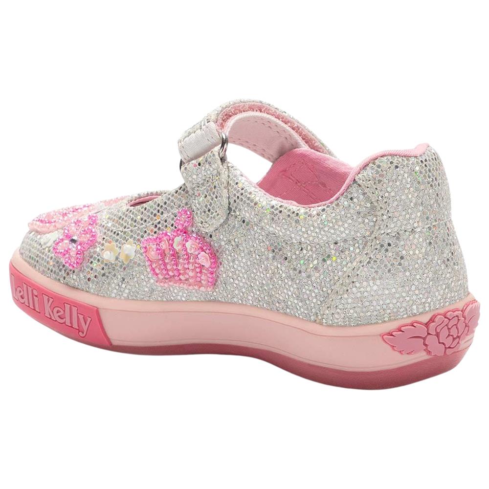 Pink glitter canvas shoes best sale