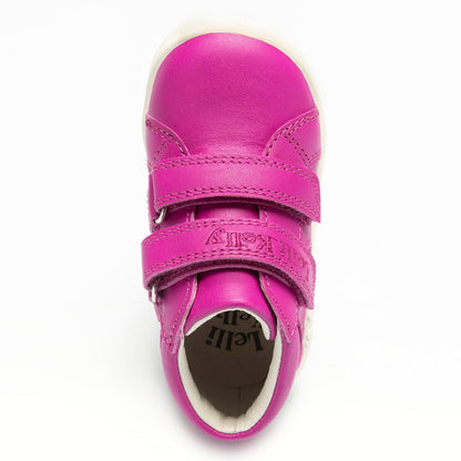 Lelli Kelly LK3311 (CN01) Estelle Fuxia Pink Soft Leather Ankle Boots
