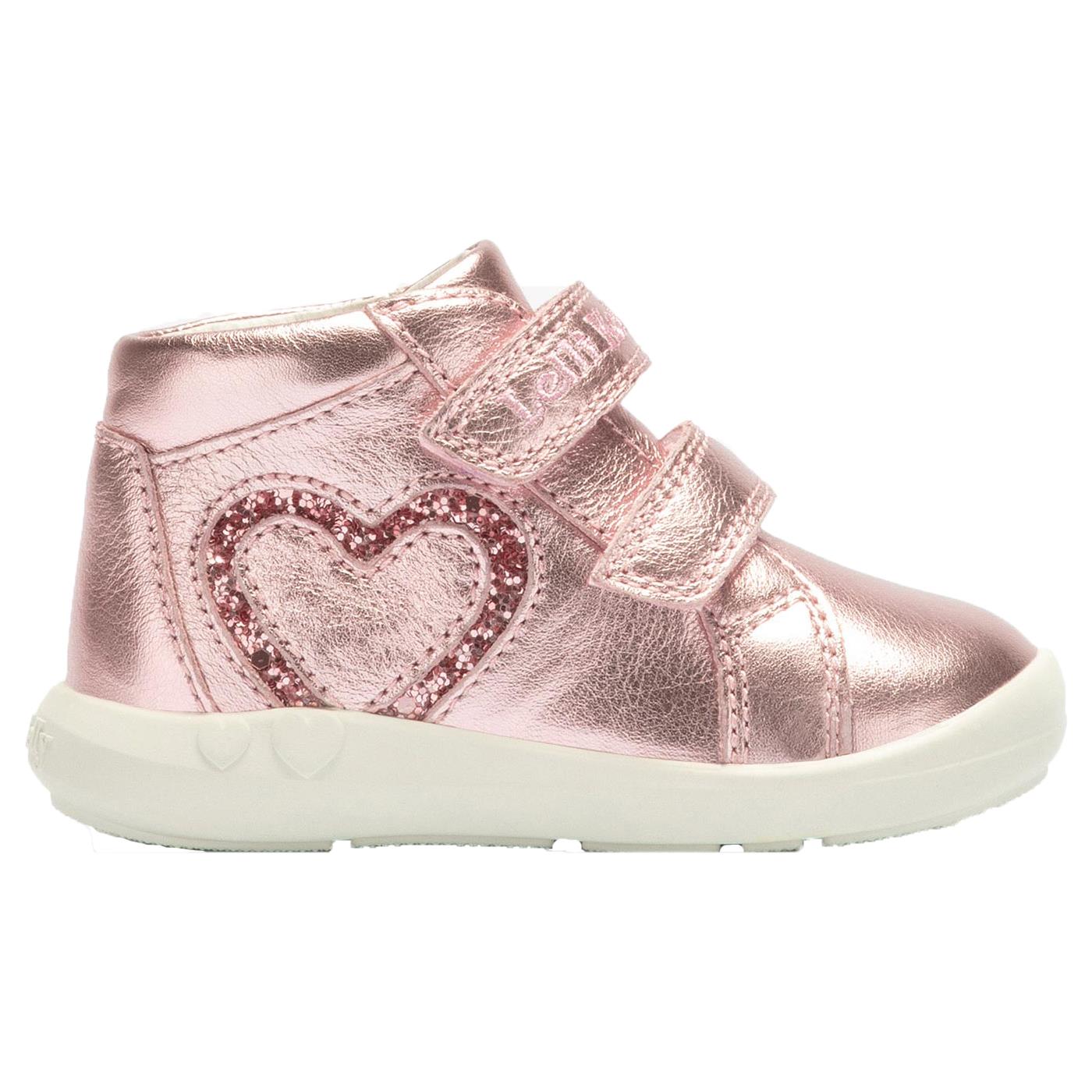 Pink metallic ankle boots best sale