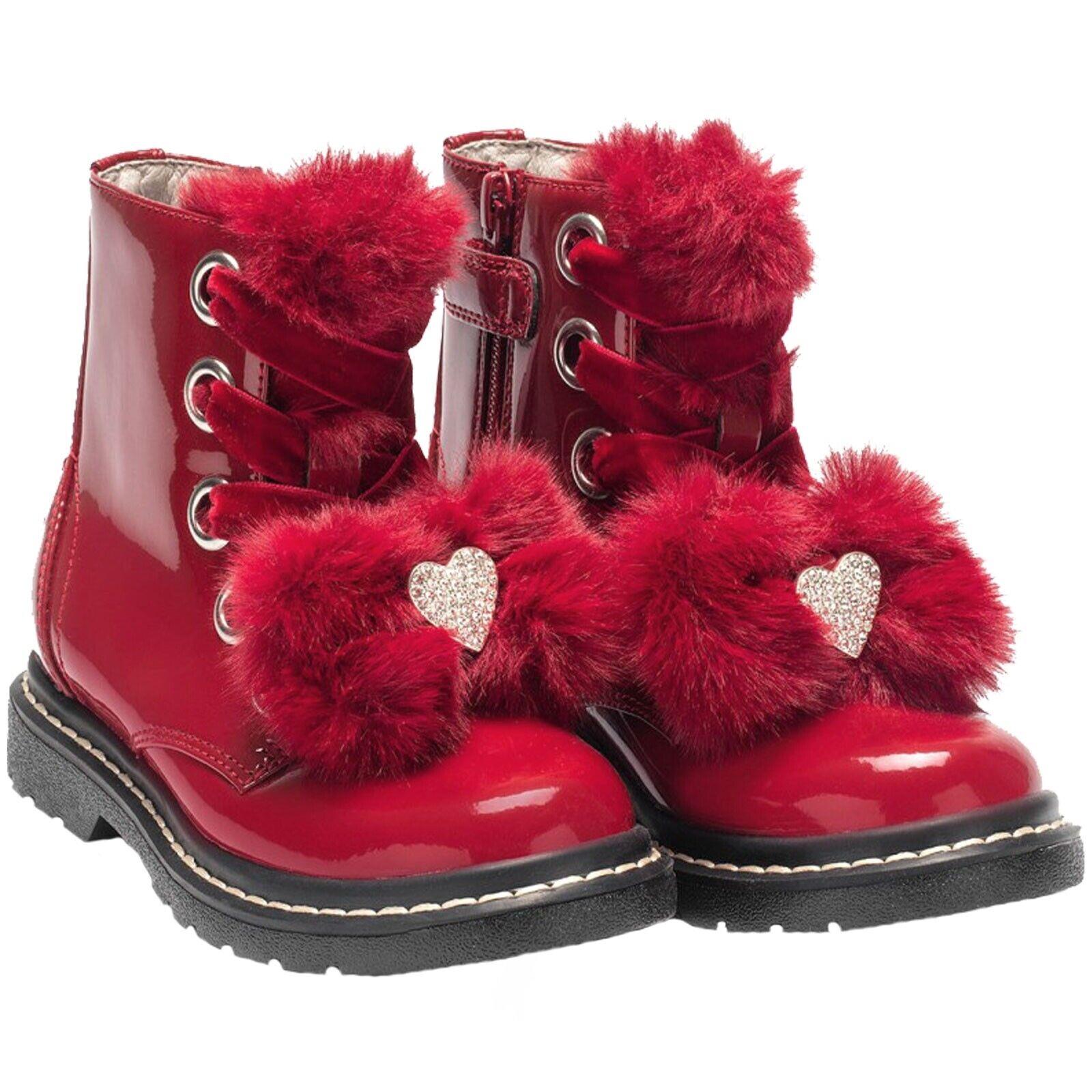 Lelli Kelly LK6520 (FD01) Fior Di Neve Red Patent Diamante Heart