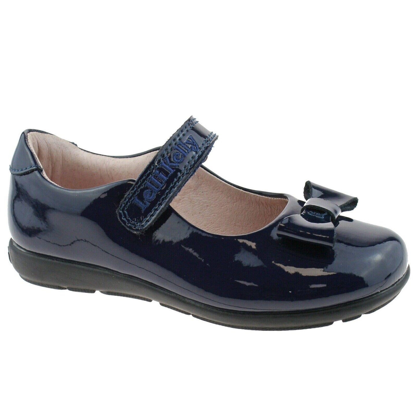 Lelli Kelly LK8246 (DE01) Perrie Navy Patent Leather School Shoes G Fitting