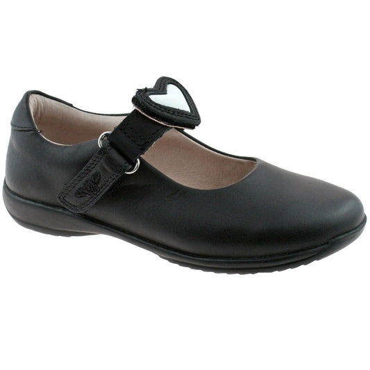 Lelli Kelly LK8400 (CB01) Black Leather Colourissima F Fitting School Shoes