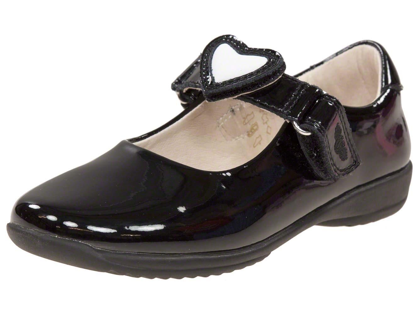 Lelli Kelly LK8440 (DB01) Black Patent Colourissima G Fitting School Shoes